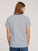 gestreiftes T-Shirt - Männer - navy white thin stripe gestreiftes T-Shirt - Männer - navy white thin stripe - 2 - TOM TAILOR Denim