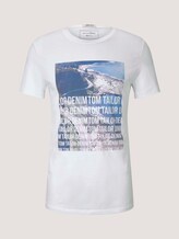T-Shirt mit Bio-Baumwolle - Männer - White T-Shirt mit Bio-Baumwolle - Männer - White - 7 - TOM TAILOR Denim