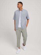 strukturiertes T-Shirt - Männer - White strukturiertes T-Shirt - Männer - White - 3 - TOM TAILOR Denim