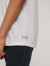 strukturiertes T-Shirt - Männer - fog beige thin yarn dye stripe strukturiertes T-Shirt - Männer - fog beige thin yarn dye stripe - 10 - TOM TAILOR Denim