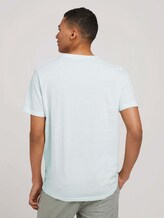 strukturiertes T-Shirt - Männer - mint white yd thin stripe strukturiertes T-Shirt - Männer - mint white yd thin stripe - 2 - TOM TAILOR Denim