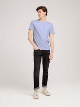 strukturiertes T-Shirt - Männer - blue white yd thin stripe strukturiertes T-Shirt - Männer - blue white yd thin stripe - 3 - TOM TAILOR Denim