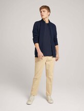 T-Shirt aus Leinenmix - Männer - Sky Captain Blue T-Shirt aus Leinenmix - Männer - Sky Captain Blue - 3 - TOM TAILOR Denim