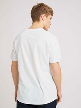 T-Shirt aus Leinenmix - Männer - White T-Shirt aus Leinenmix - Männer - White - 2 - TOM TAILOR Denim
