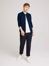 T-Shirt aus Leinenmix - Männer - White T-Shirt aus Leinenmix - Männer - White - 3 - TOM TAILOR Denim