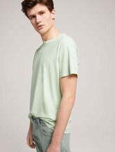 T-Shirt aus Leinenmix - Männer - smooth green T-Shirt aus Leinenmix - Männer - smooth green - 5 - TOM TAILOR Denim