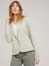 Weicher Blazer mit Streifen - Frauen - grass offwhite thin stripe Weicher Blazer mit Streifen - Frauen - grass offwhite thin stripe - 5 - TOM TAILOR