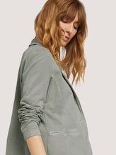 Sweat Blazer mit Kapuze - Frauen - Prairie Grass Green Sweat Blazer mit Kapuze - Frauen - Prairie Grass Green - 9 - TOM TAILOR