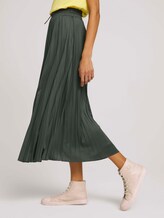 Elastischer Maxi Faltenrock - Frauen - deep leaf green Elastischer Maxi Faltenrock - Frauen - deep leaf green - 11 - Mine to five