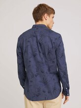 gemustertes Hemd - Männer - navy blue thistle print gemustertes Hemd - Männer - navy blue thistle print - 2 - TOM TAILOR Denim