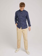 gemustertes Hemd - Männer - navy blue thistle print gemustertes Hemd - Männer - navy blue thistle print - 3 - TOM TAILOR Denim