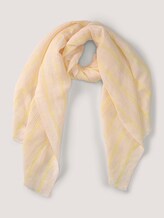 Karierter Schal mit Leinen - Frauen - scarf check Karierter Schal mit Leinen - Frauen - scarf check - 7 - Mine to five