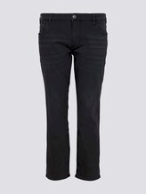 Slim Fit Jeans mit leichter Waschung - Männer - black denim Slim Fit Jeans mit leichter Waschung - Männer - black denim - 7 - Men Plus