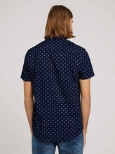 gemustertes Kurzarmhemd - Männer - navy yellow mini ship print gemustertes Kurzarmhemd - Männer - navy yellow mini ship print - 2 - TOM TAILOR Denim
