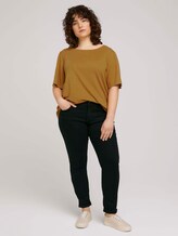 T-Shirt mit Volantärmeln - Frauen - California Umber T-Shirt mit Volantärmeln - Frauen - California Umber - 3 - My True Me