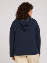 Curvy - Sweatjacke mit Kapuze - Frauen - Sky Captain Blue Curvy - Sweatjacke mit Kapuze - Frauen - Sky Captain Blue - 2 - My True Me