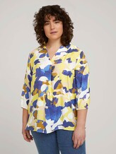 gemusterte Bluse - Frauen - big floral pattern gemusterte Bluse - Frauen - big floral pattern - 1 - My True Me