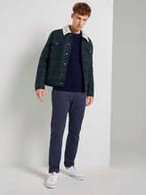 Strukturierter Strickpullover - Männer - Sky Captain Blue Strukturierter Strickpullover - Männer - Sky Captain Blue - 3 - TOM TAILOR Denim
