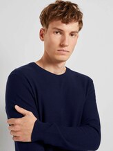 Strukturierter Strickpullover - Männer - Sky Captain Blue Strukturierter Strickpullover - Männer - Sky Captain Blue - 9 - TOM TAILOR Denim