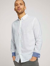 Leinen Hemd - Männer - Off White Leinen Hemd - Männer - Off White - 5 - TOM TAILOR