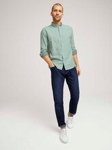 Leinen Hemd - Männer - light mint green chambray Leinen Hemd - Männer - light mint green chambray - 3 - TOM TAILOR