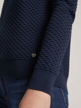 Pullover aus Bio-Baumwolle - Frauen - Sky Captain Blue Pullover aus Bio-Baumwolle - Frauen - Sky Captain Blue - 10 - TOM TAILOR Denim