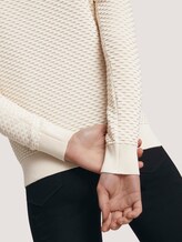 Pullover mit Bio-Baumwolle - Frauen - soft creme beige Pullover mit Bio-Baumwolle - Frauen - soft creme beige - 10 - TOM TAILOR Denim