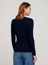 Pullover mit Ripp Struktur - Frauen - Sky Captain Blue Pullover mit Ripp Struktur - Frauen - Sky Captain Blue - 2 - TOM TAILOR Denim