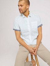 kurzärmliges Hemd - Männer - Off White kurzärmliges Hemd - Männer - Off White - 5 - TOM TAILOR