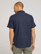 kurzärmliges Hemd - Männer - Navy Eclipse kurzärmliges Hemd - Männer - Navy Eclipse - 2 - TOM TAILOR