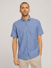 kurzärmliges Hemd - Männer - helsinki night blue chambray kurzärmliges Hemd - Männer - helsinki night blue chambray - 1 - TOM TAILOR