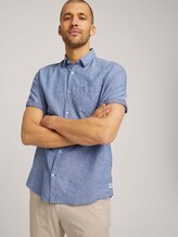 kurzärmliges Hemd - Männer - helsinki night blue chambray kurzärmliges Hemd - Männer - helsinki night blue chambray - 5 - TOM TAILOR