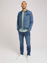 kurzärmliges Hemd - Männer - light mint green chambray kurzärmliges Hemd - Männer - light mint green chambray - 3 - TOM TAILOR