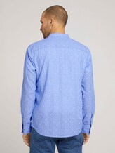 Gemustertes Hemd - Männer - blue white scattered design Gemustertes Hemd - Männer - blue white scattered design - 2 - TOM TAILOR