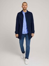 Gemustertes Hemd - Männer - blue white scattered design Gemustertes Hemd - Männer - blue white scattered design - 3 - TOM TAILOR