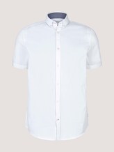 Fein gemustertes Hemd - Männer - White Fein gemustertes Hemd - Männer - White - 7 - TOM TAILOR