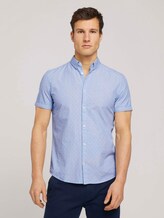 Fein gemustertes Hemd - Männer - light blue fil a fil dobby Fein gemustertes Hemd - Männer - light blue fil a fil dobby - 1 - TOM TAILOR