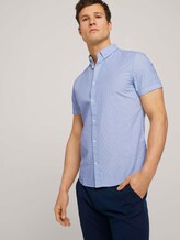 Fein gemustertes Hemd - Männer - light blue fil a fil dobby Fein gemustertes Hemd - Männer - light blue fil a fil dobby - 5 - TOM TAILOR