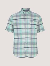 kariertes Kurzarmhemd - Männer - lucid green colourful check kariertes Kurzarmhemd - Männer - lucid green colourful check - 7 - TOM TAILOR