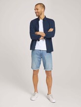 strukturiertes Hemd - Männer - navy tonal dobby structure strukturiertes Hemd - Männer - navy tonal dobby structure - 3 - TOM TAILOR