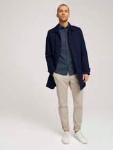 gemustertes Hemd - Männer - navy blue wave design gemustertes Hemd - Männer - navy blue wave design - 3 - TOM TAILOR