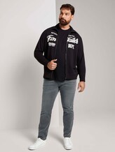 Sweatjacke mit Stehkragen - Männer - Black Sweatjacke mit Stehkragen - Männer - Black - 3 - Men Plus