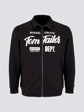 Sweatjacke mit Stehkragen - Männer - Black Sweatjacke mit Stehkragen - Männer - Black - 7 - Men Plus