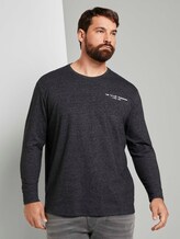 strukturierter Pullover - Männer - Black strukturierter Pullover - Männer - Black - 2 - Men Plus