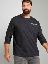 strukturierter Pullover - Männer - Black strukturierter Pullover - Männer - Black - 5 - Men Plus