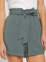 Weiche Relaxed Fit Shorts mit Lyocell - Frauen - dusty pine green Weiche Relaxed Fit Shorts mit Lyocell - Frauen - dusty pine green - 10 - TOM TAILOR Denim