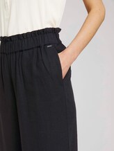 Culotte Hose mit Leinen - Frauen - deep black Culotte Hose mit Leinen - Frauen - deep black - 10 - TOM TAILOR Denim