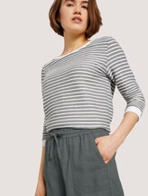 Relaxed-fit shorts with linen - Women - dusty pine green Relaxed-fit shorts with linen - Women - dusty pine green - 10 - TOM TAILOR Denim