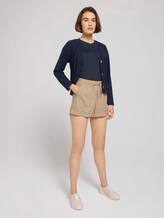 Relaxed Fit Shorts mit Leinen - Frauen - dune beige Relaxed Fit Shorts mit Leinen - Frauen - dune beige - 3 - TOM TAILOR Denim