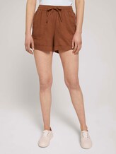 Relaxed Fit Korte Broek - Vrouwen - amber brown Relaxed Fit Korte Broek - Vrouwen - amber brown - 1 - TOM TAILOR Denim